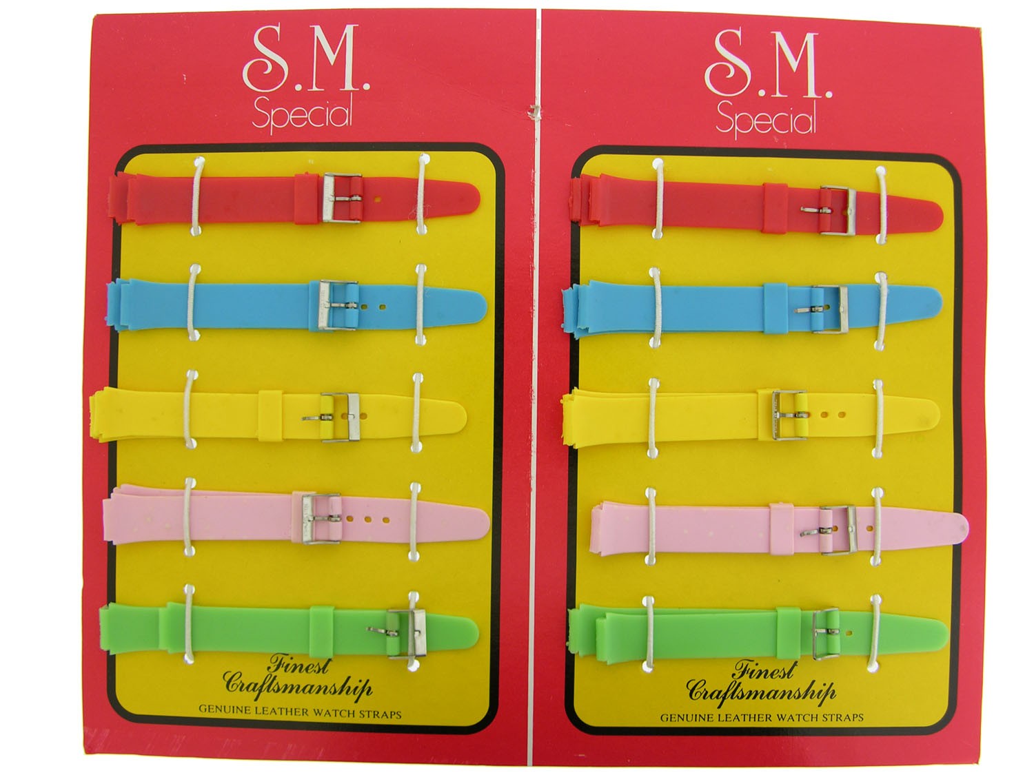 Lds Pvc Colour Strap