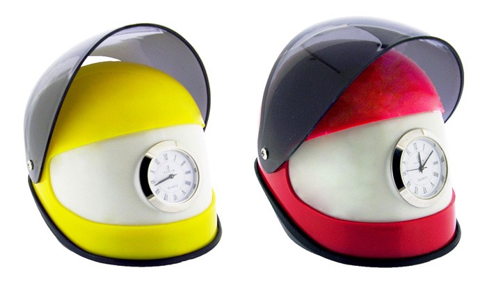 1602 Helmet Clock