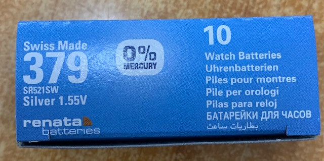 379 Renata Battery