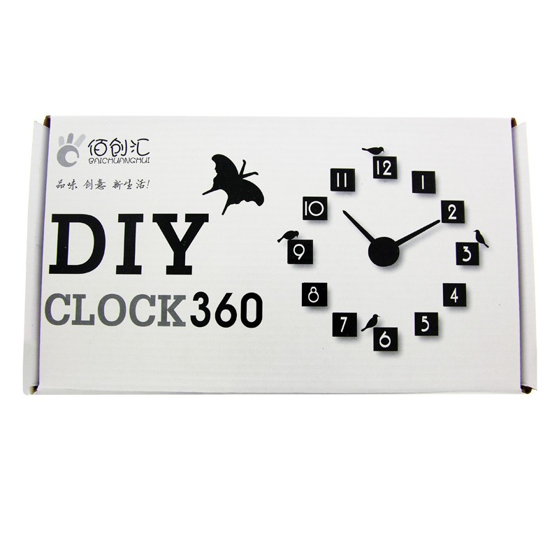Diy Wall Clock Birds