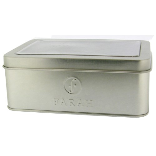 Siver Rectangular Watch Box