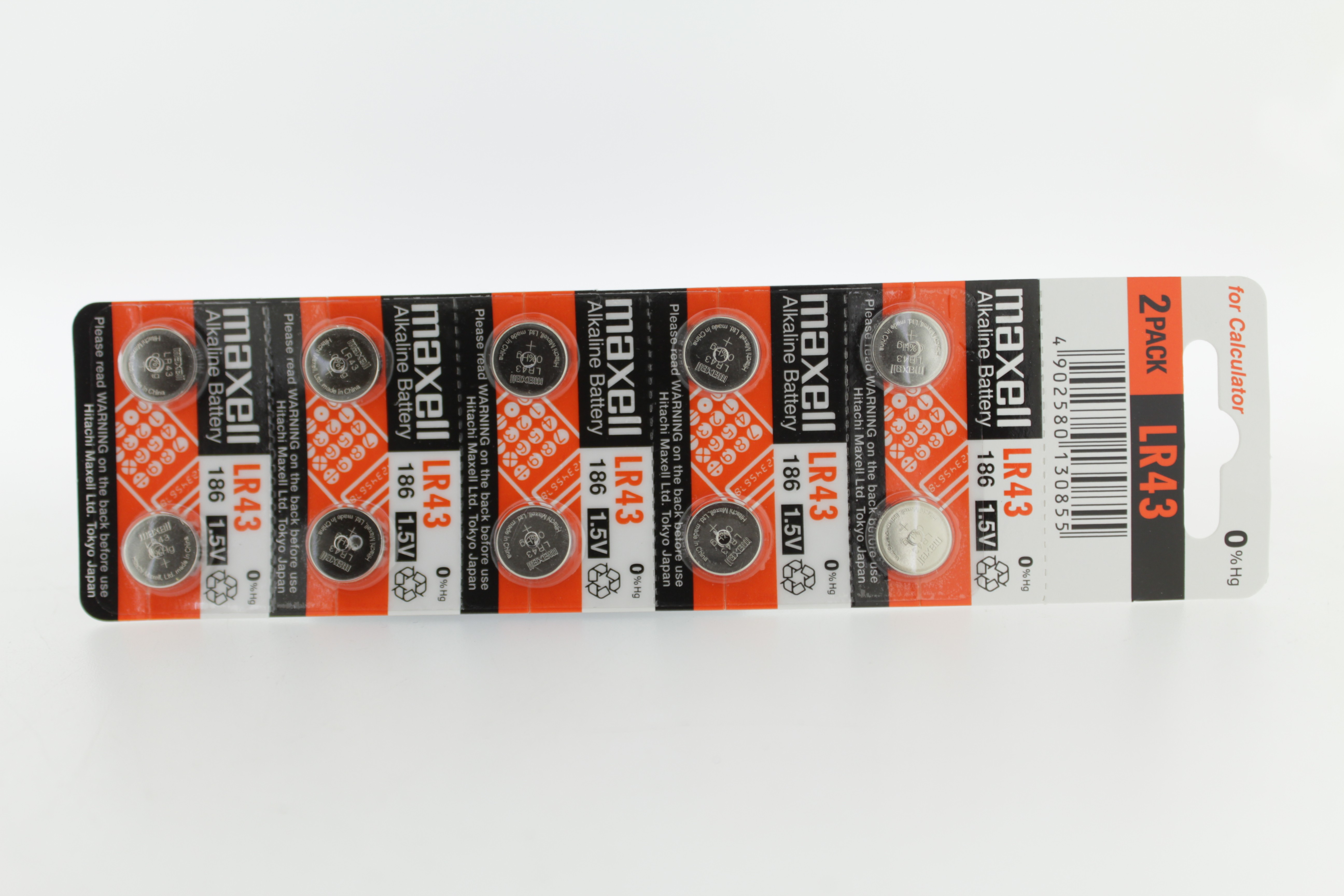 LR43 Maxell Batteries