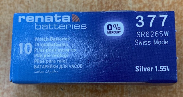 377 Renata Battery
