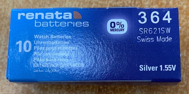 364 Renata Battery
