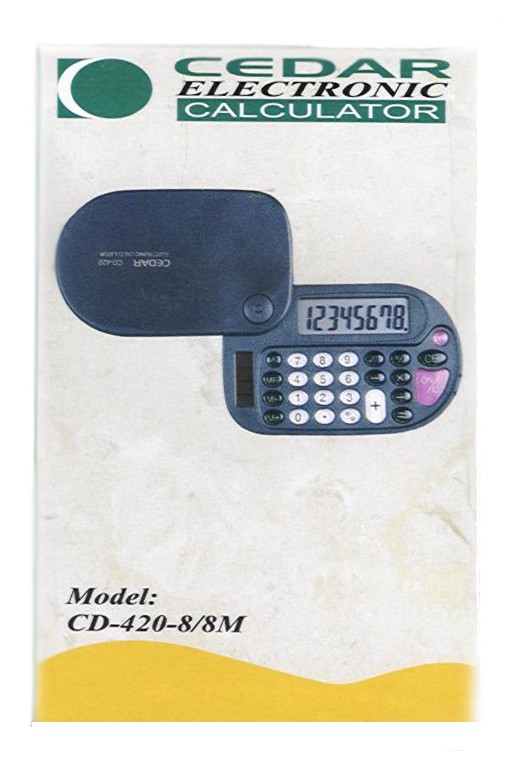 Calculator 8 Digit CD420