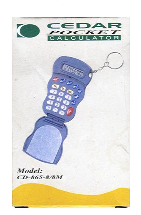 Calculator CD865 Keychain