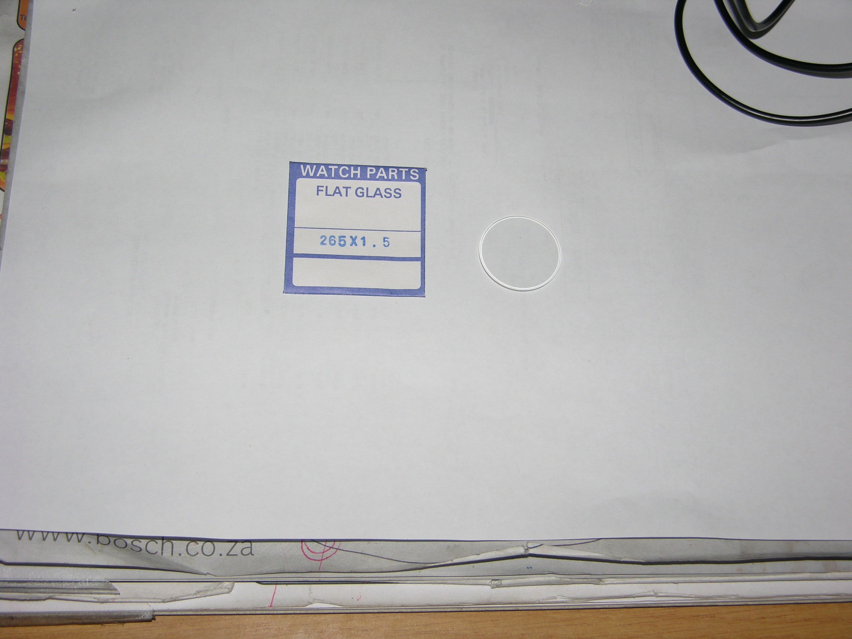 Mineral Glass 1.5MM 250 To 335