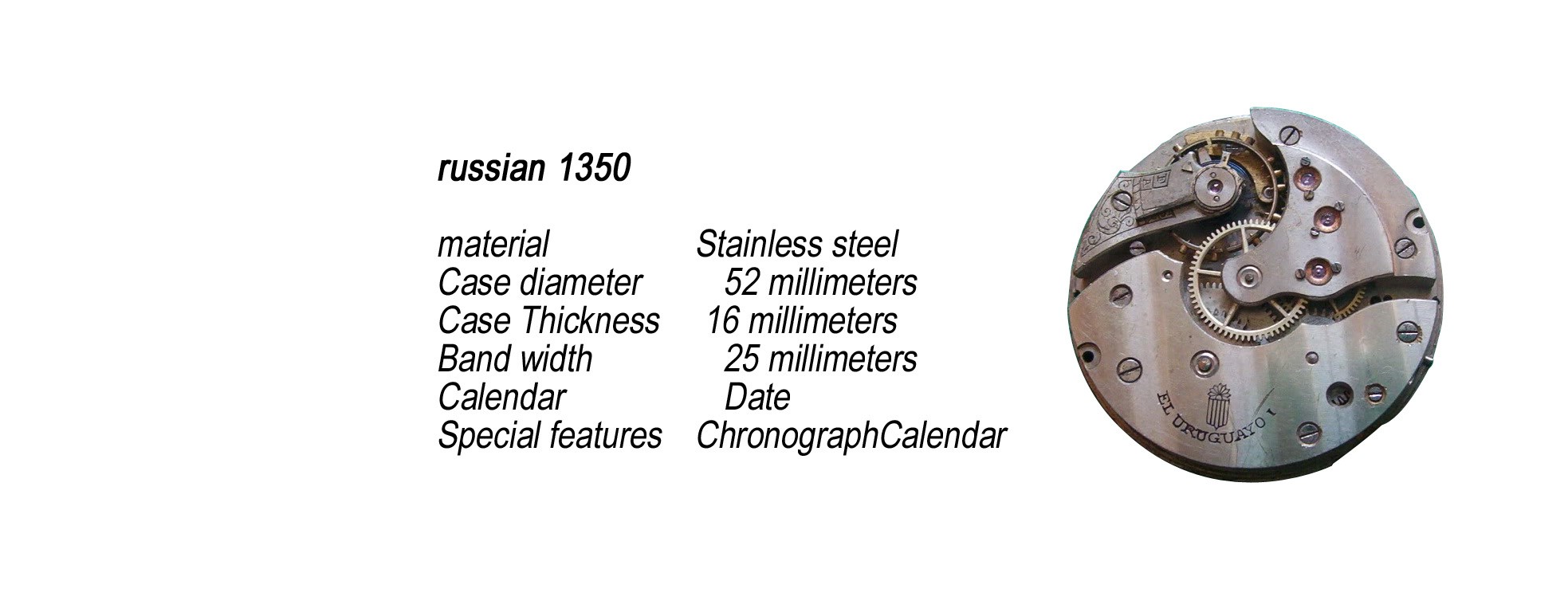 Mechanical Movt 1350