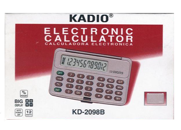 Calculator 12-DIGIT Pocket